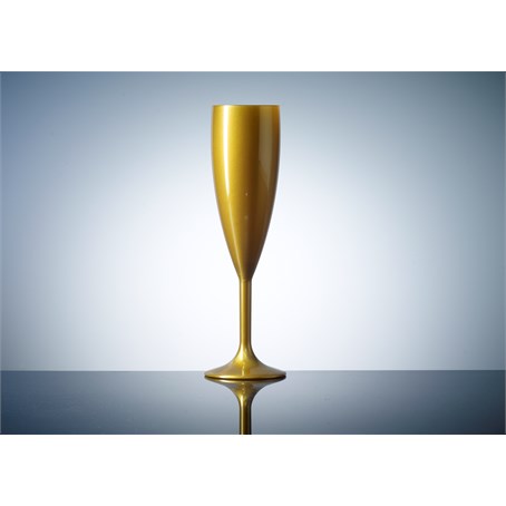 Elite 6.6oz Premium Champagne Flute GOLD NS